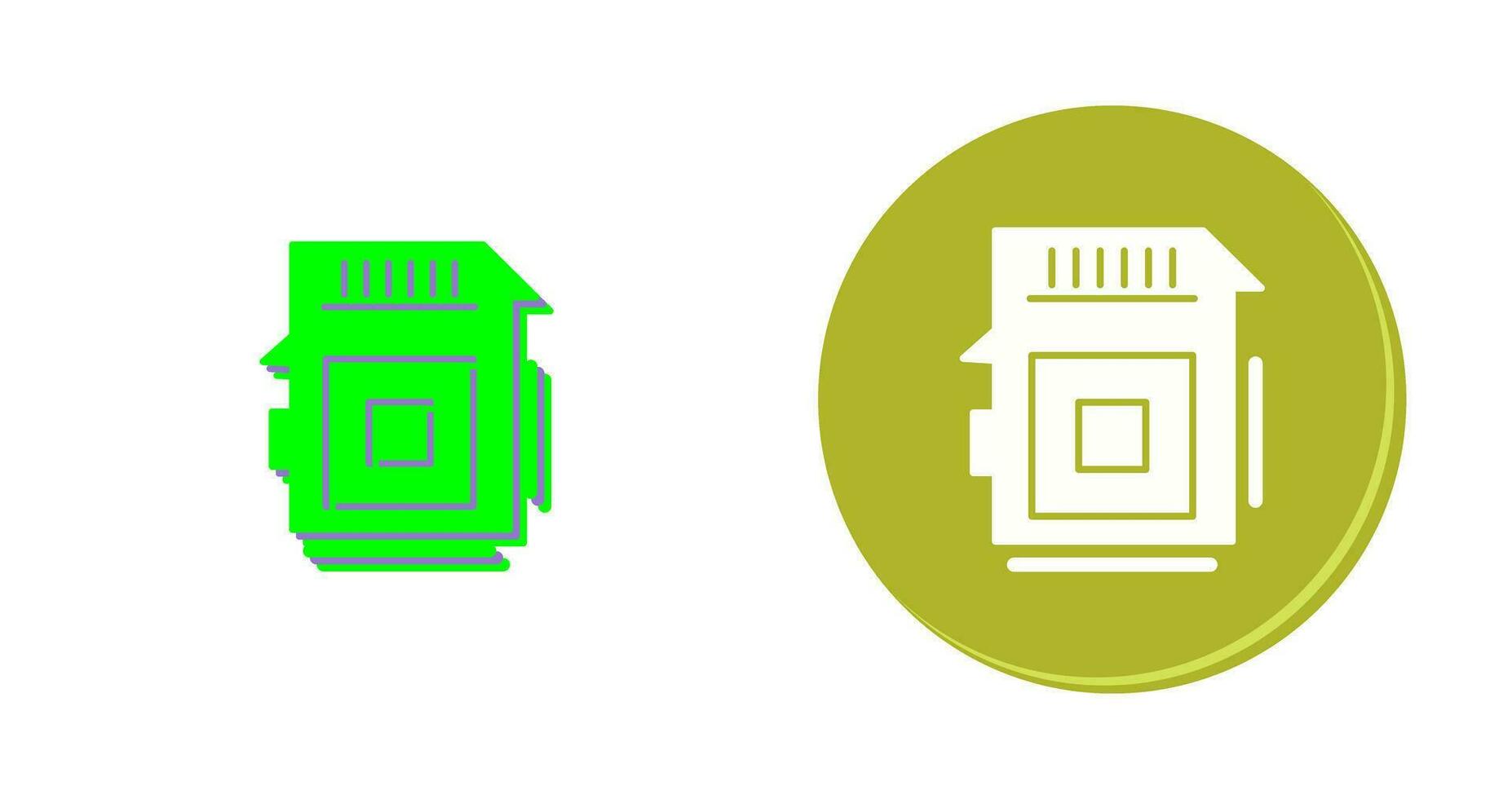 Sd Card Vector Icon