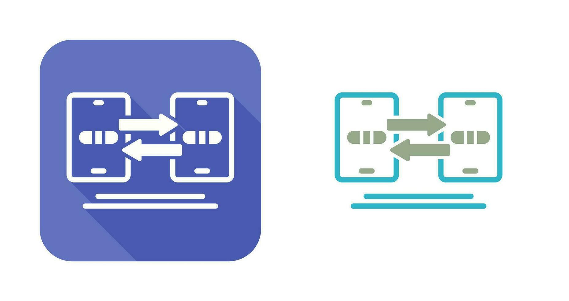 Data Synchronization Vector Icon