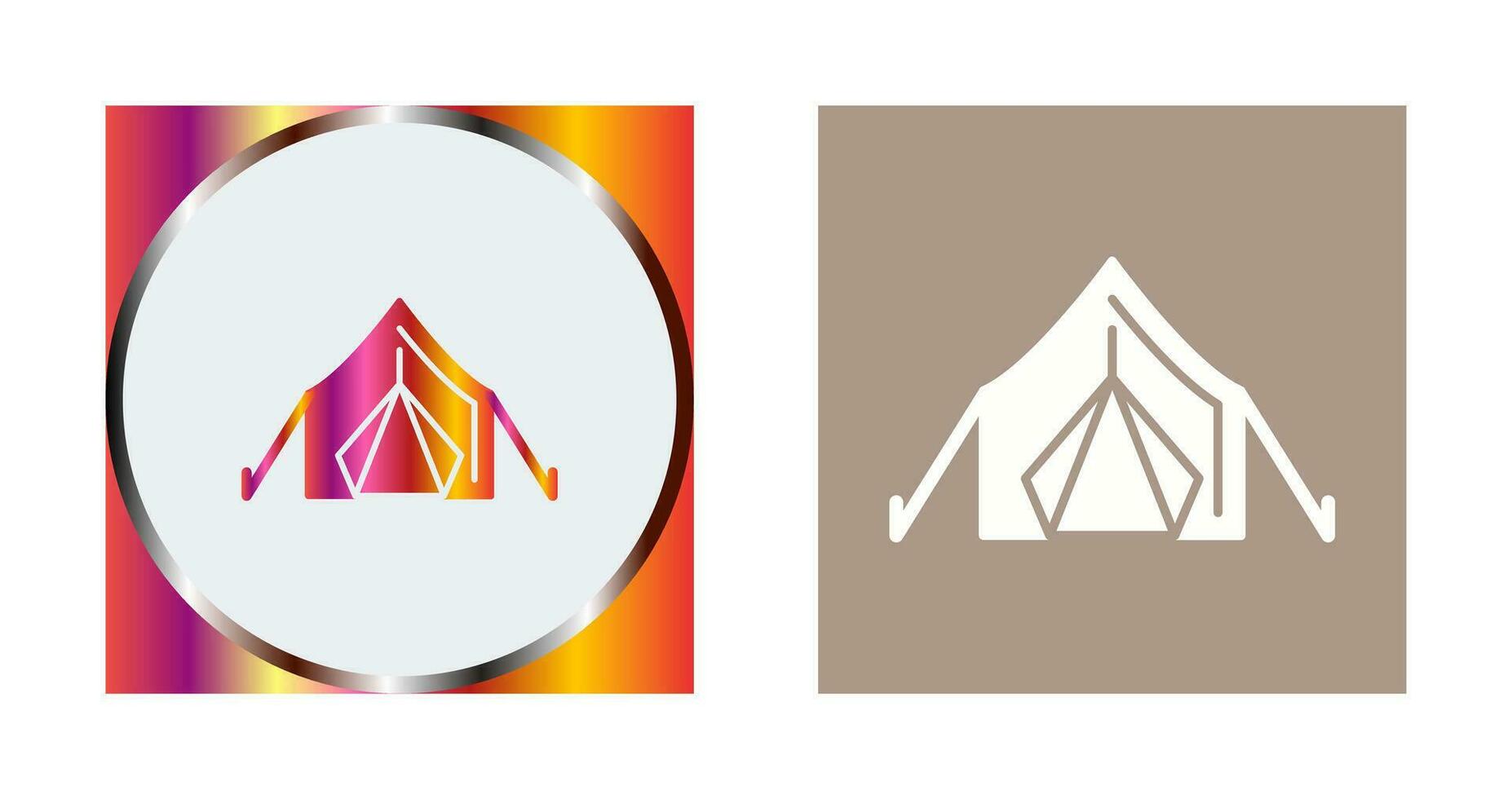 Tent Vector Icon