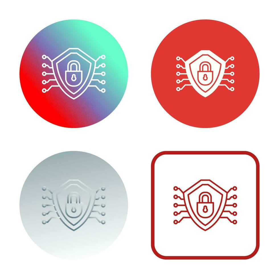 Cyber Security Vector Icon