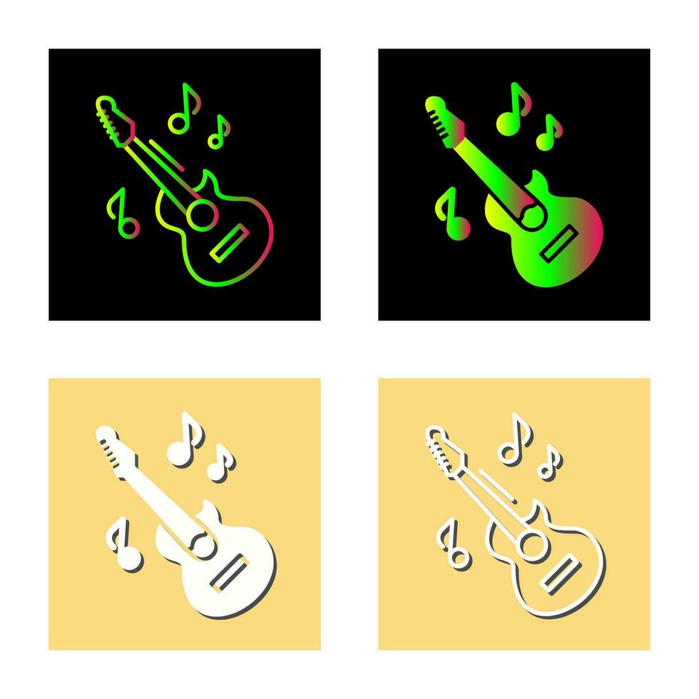 icono de vector de guitarra