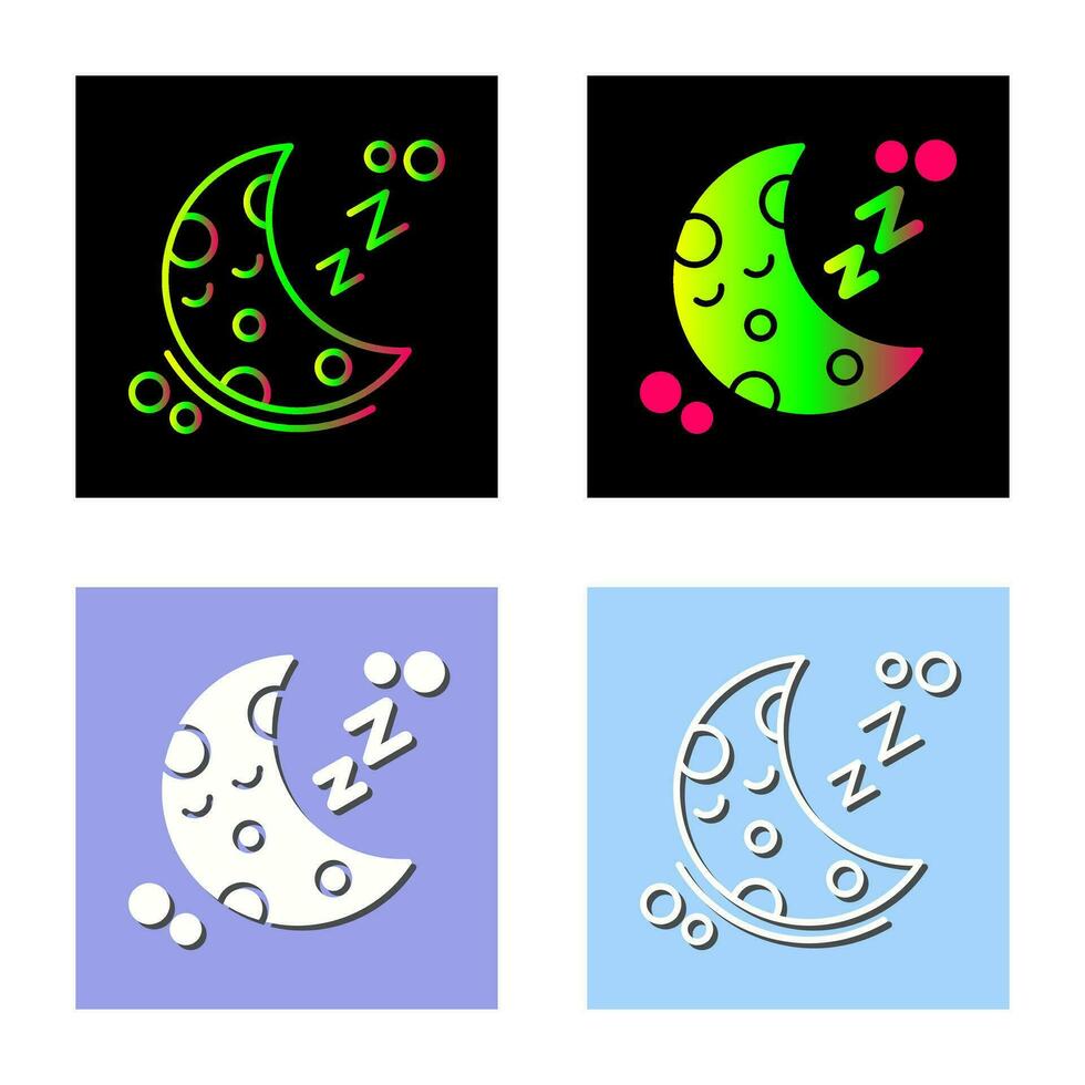 Sleeping Vector Icon