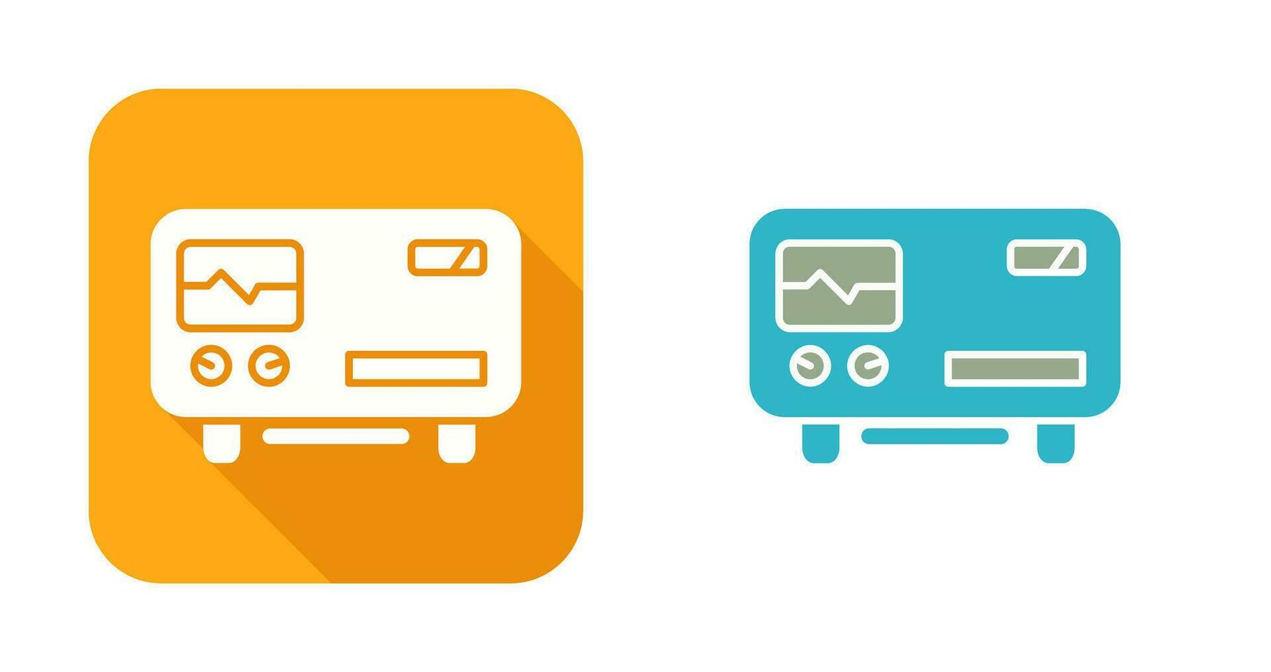 Oscillscope Vector Icon