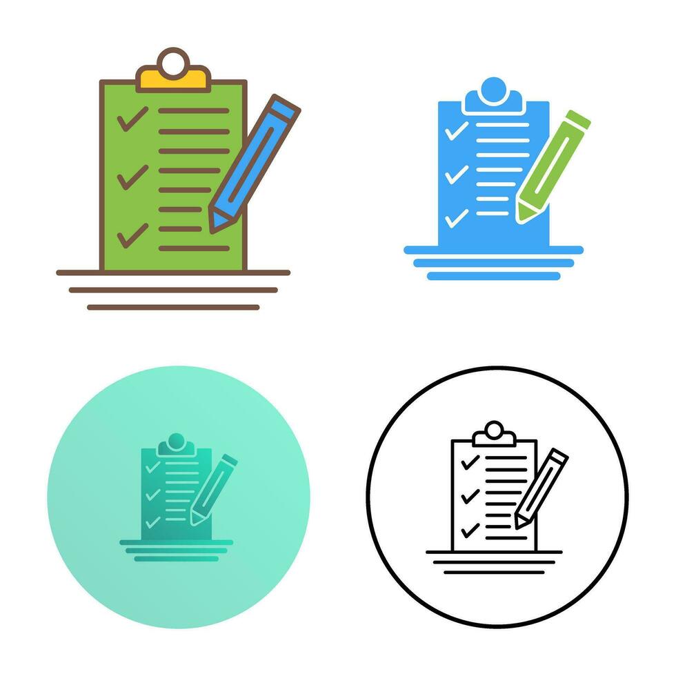 Check List Vector Icon