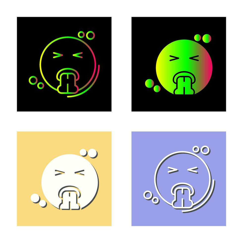 Vomit Vector Icon