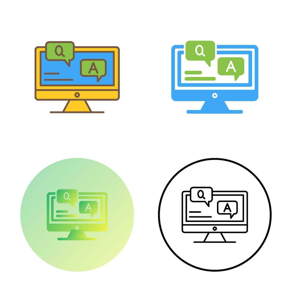 Faq Vector Icon