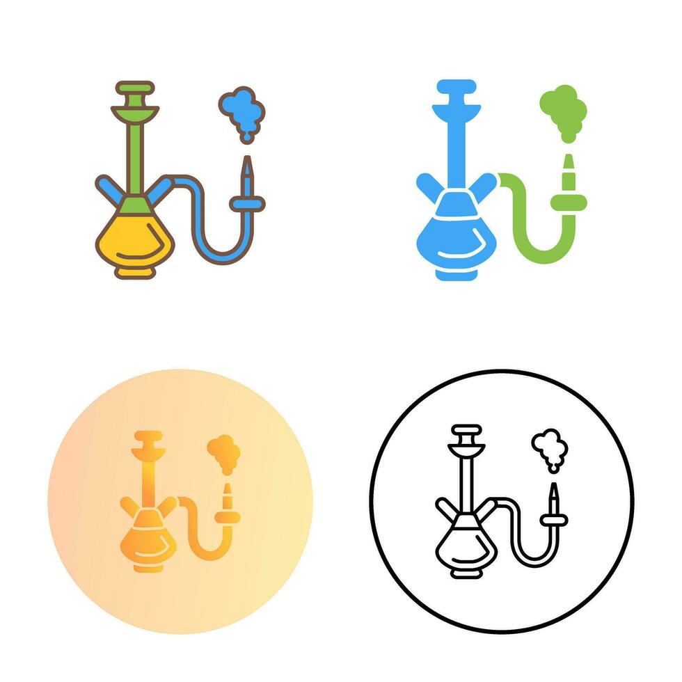 icono de vector de cachimba