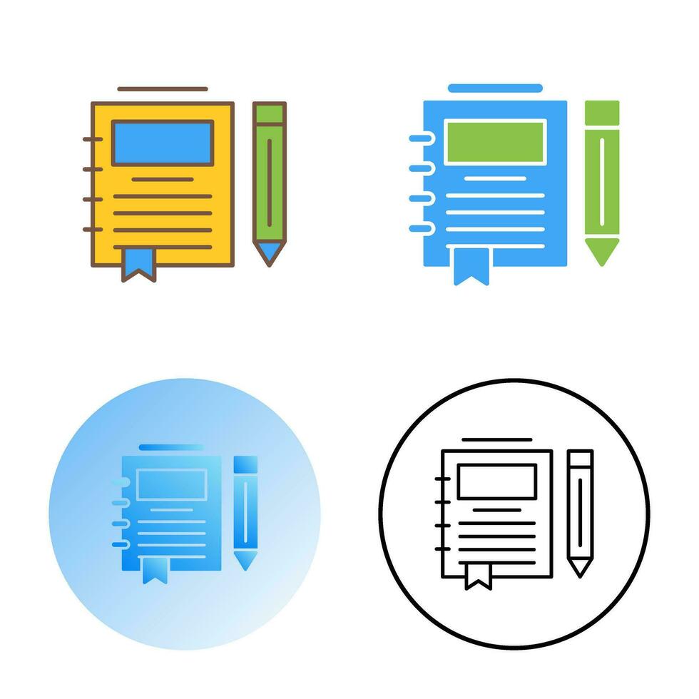 Journal Vector Icon