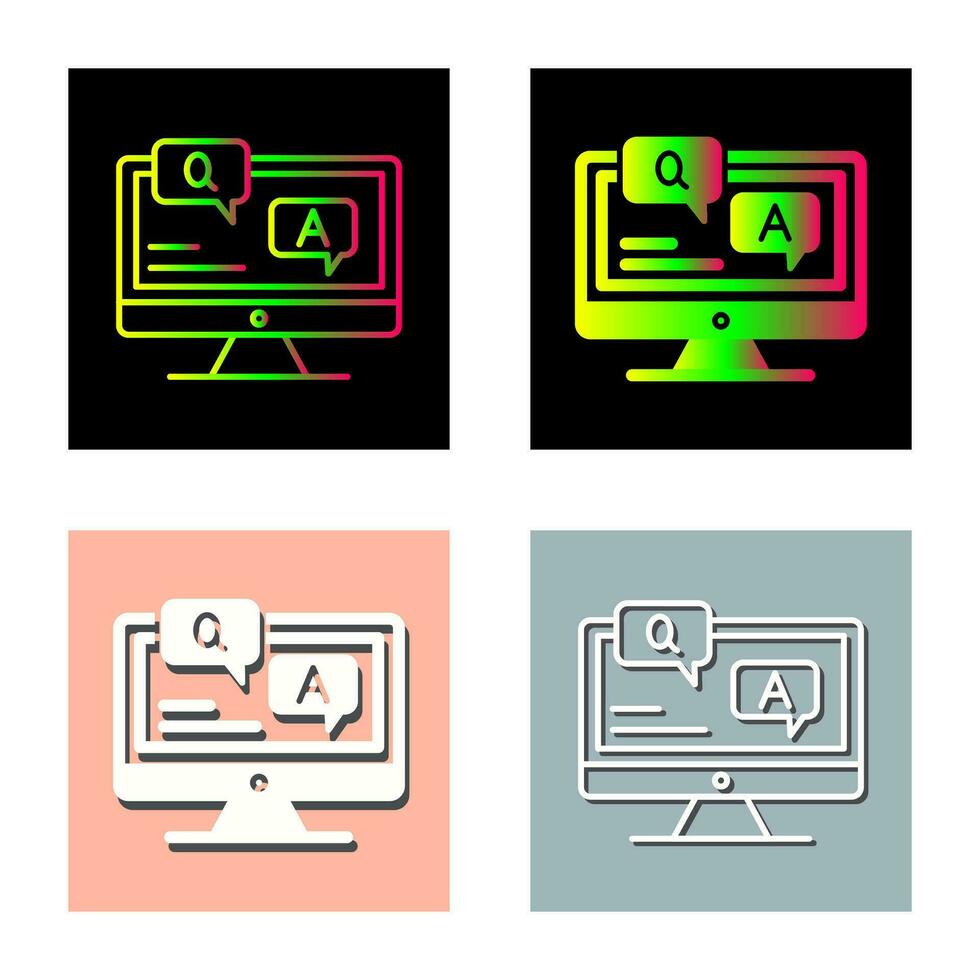 Faq Vector Icon