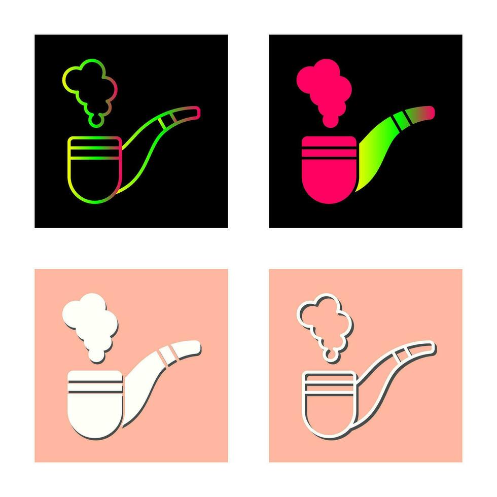 Smoke Pipe Vector Icon