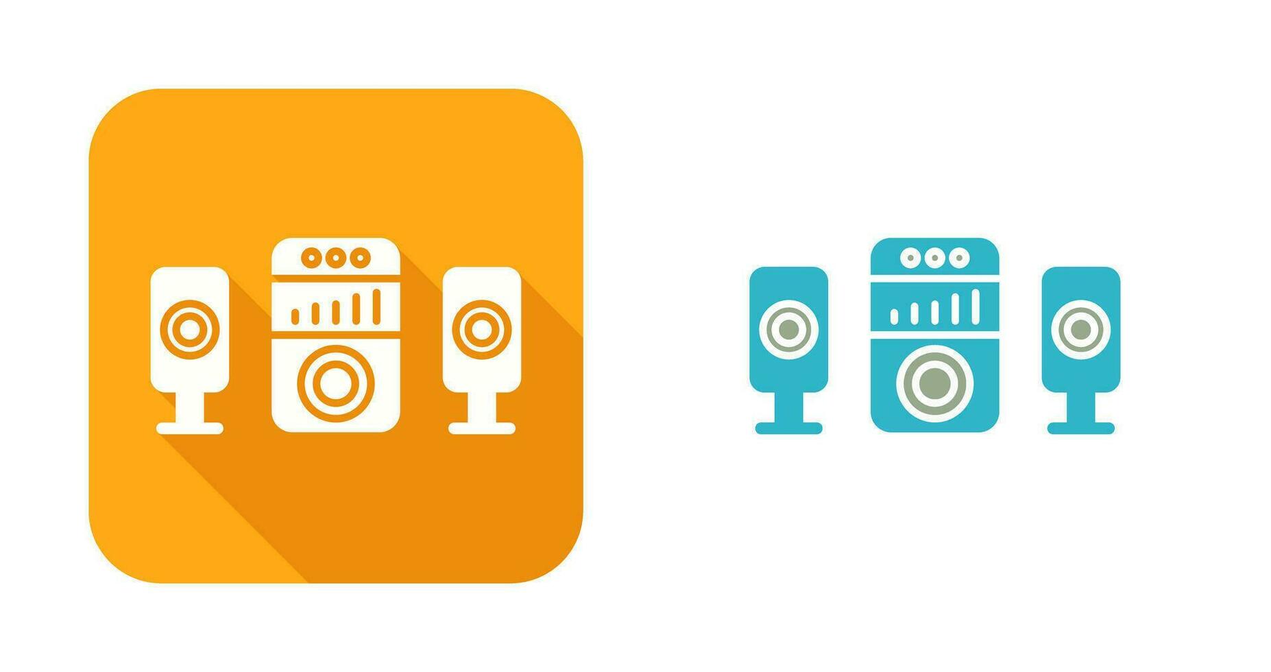 Sound System Vector Icon