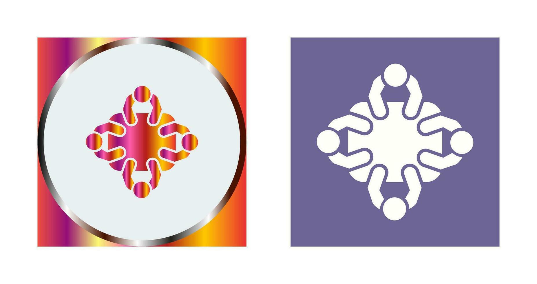 Staff Meeting Vector Icon