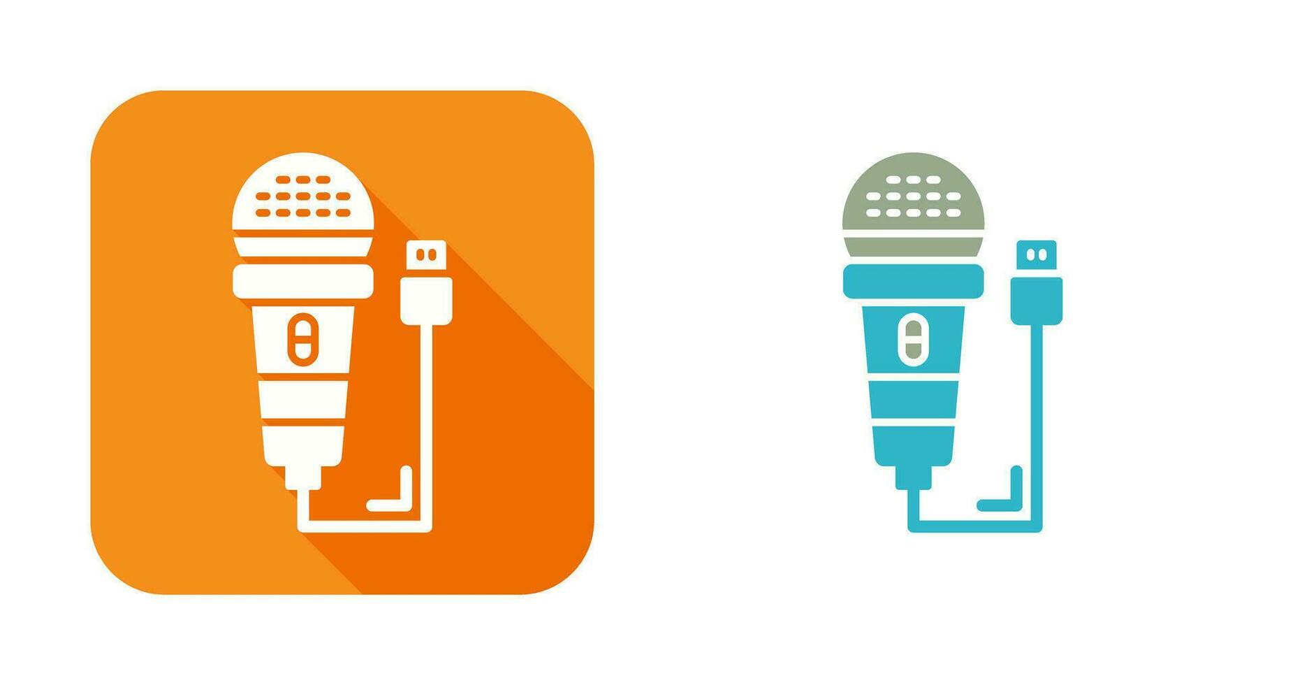 Microphone Vector Icon