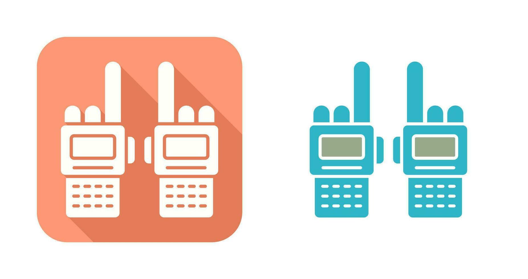 Walkie Talkie Vector Icon