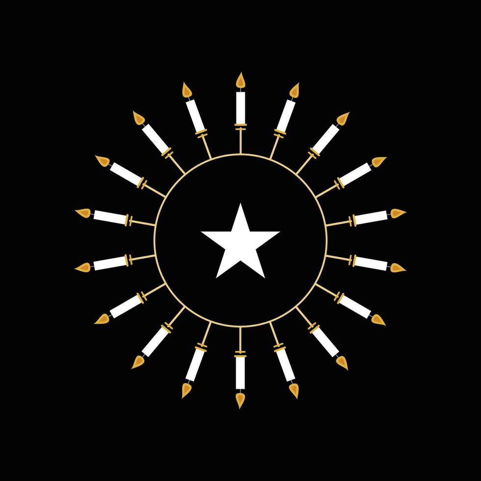 Hanukkah Day T Shirt Design. vector