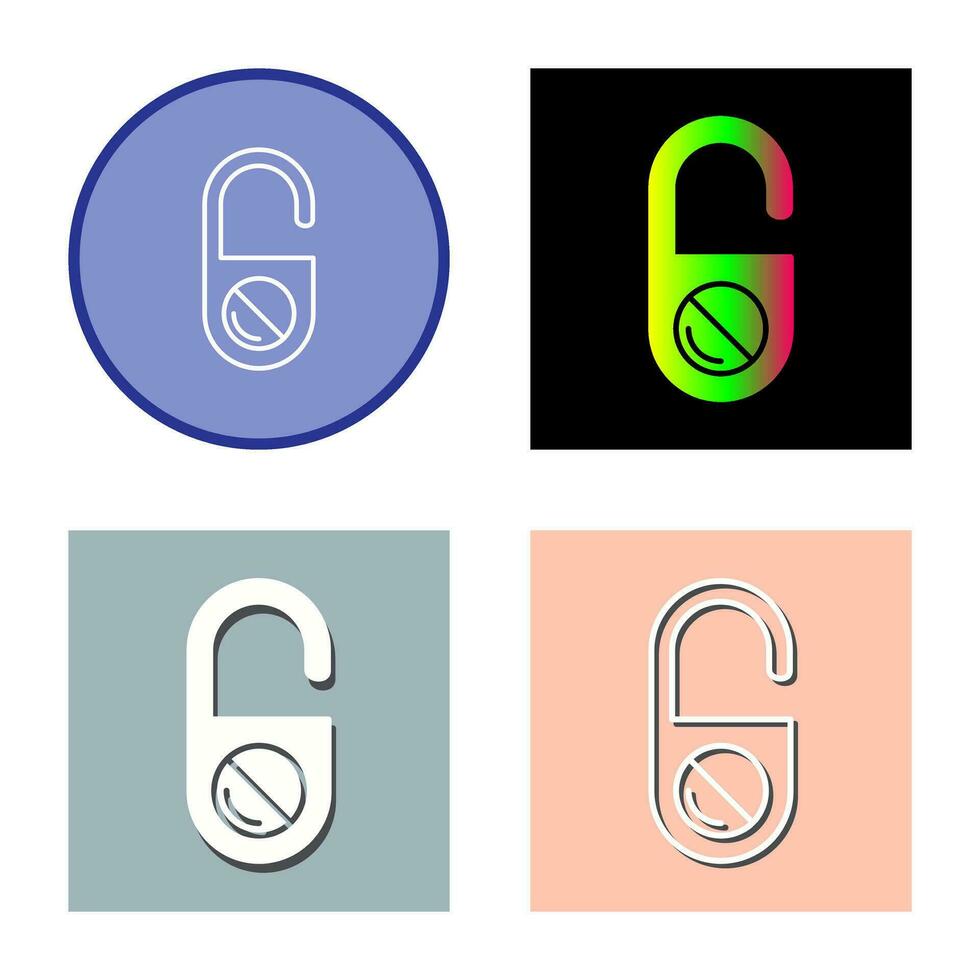 Do Not Disturb Vector Icon