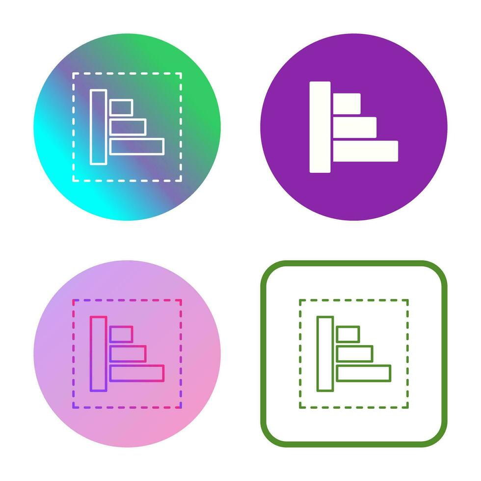 Object Alignment Vector Icon