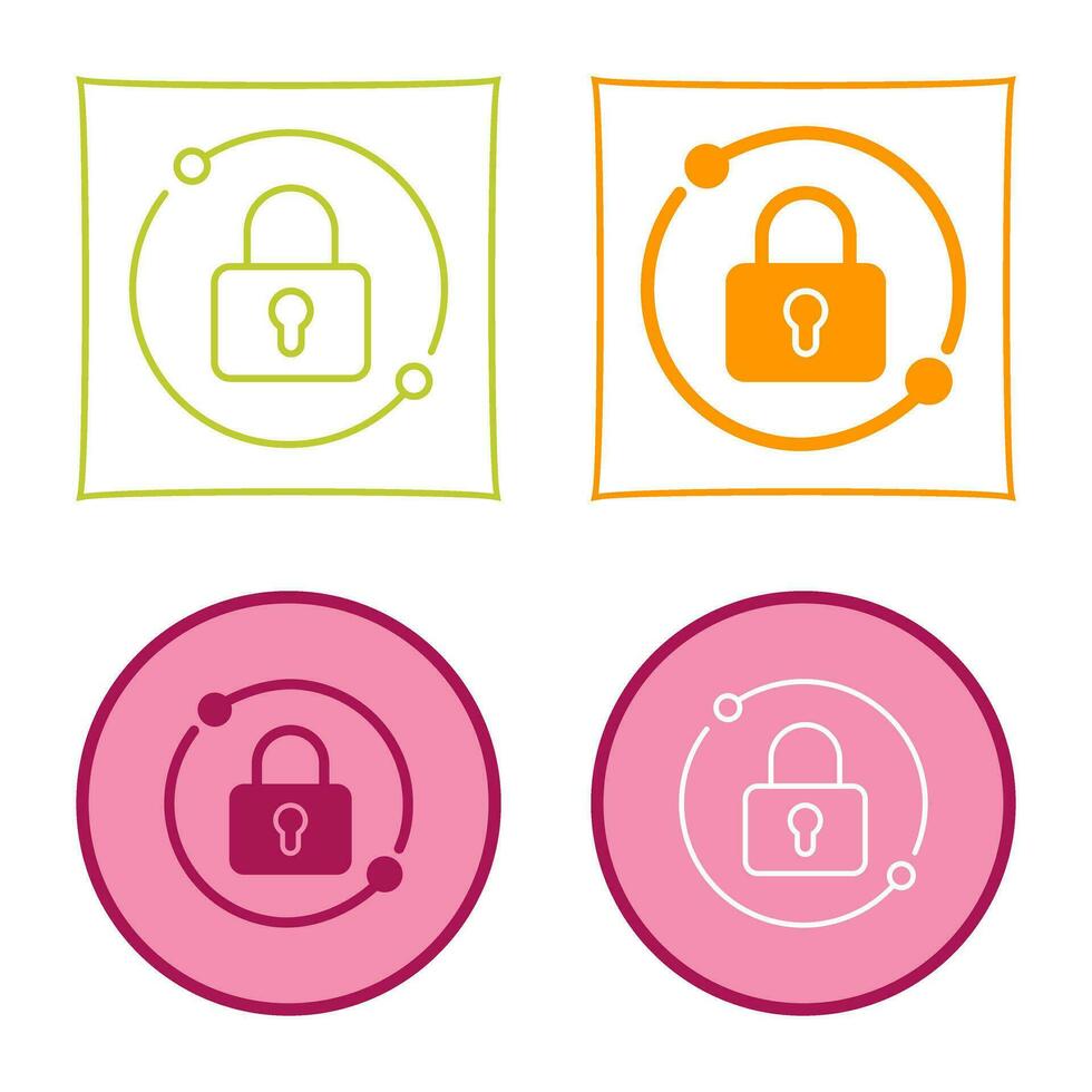 Pad Lock Vector Icon