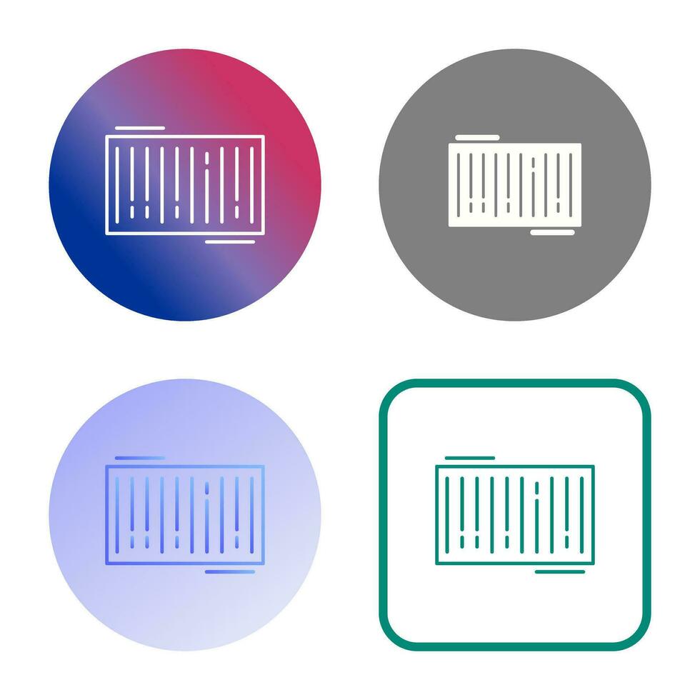Barcode Vector Icon