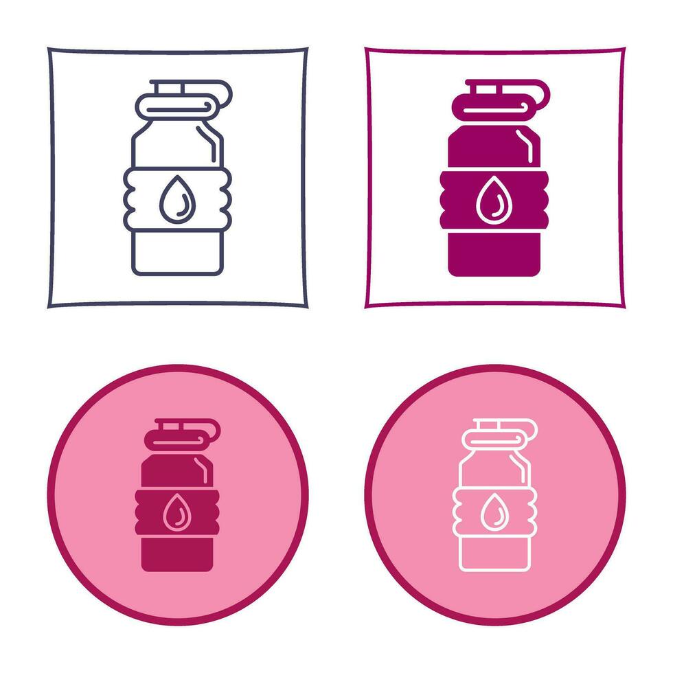 Water Bottle Vector Icon