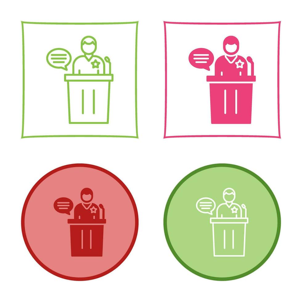 Debate Vector Icon