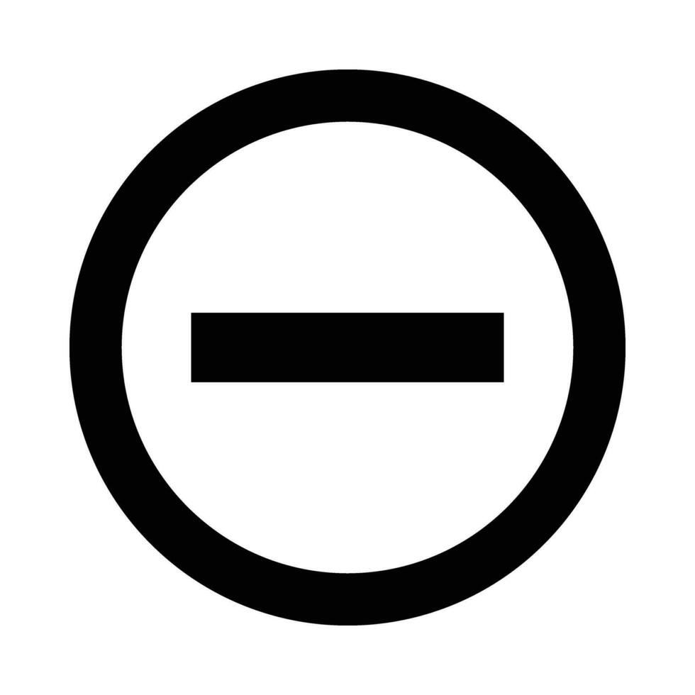 Do Not Enter Vector Glyph Icon For Personal And Commercial Use.