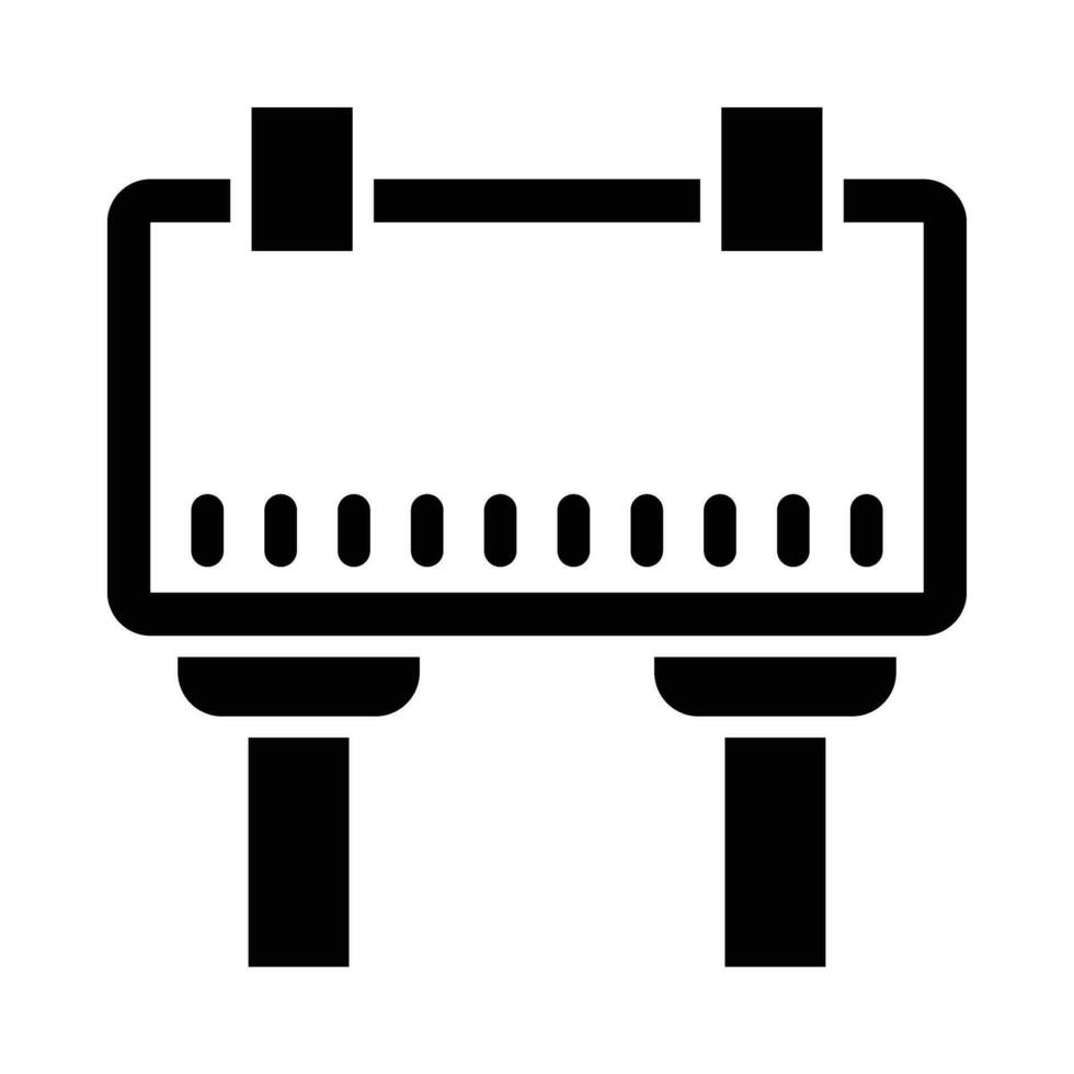 Billboard Vector Glyph Icon For Personal And Commercial Use.