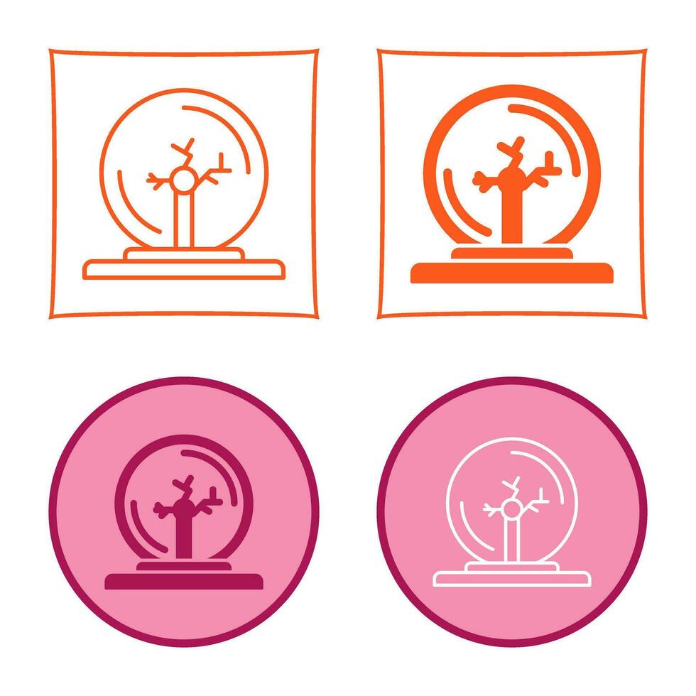 Plasma Ball Vector Icon