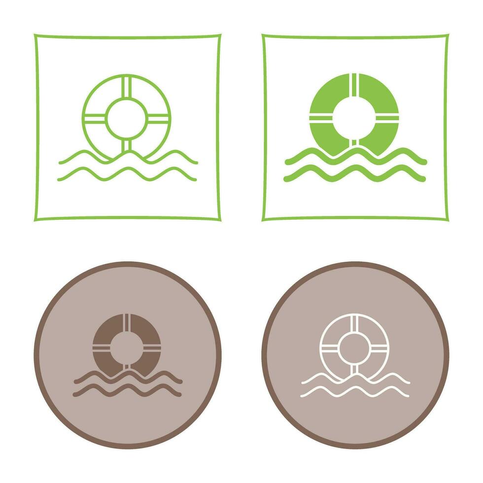 Float Vector Icon