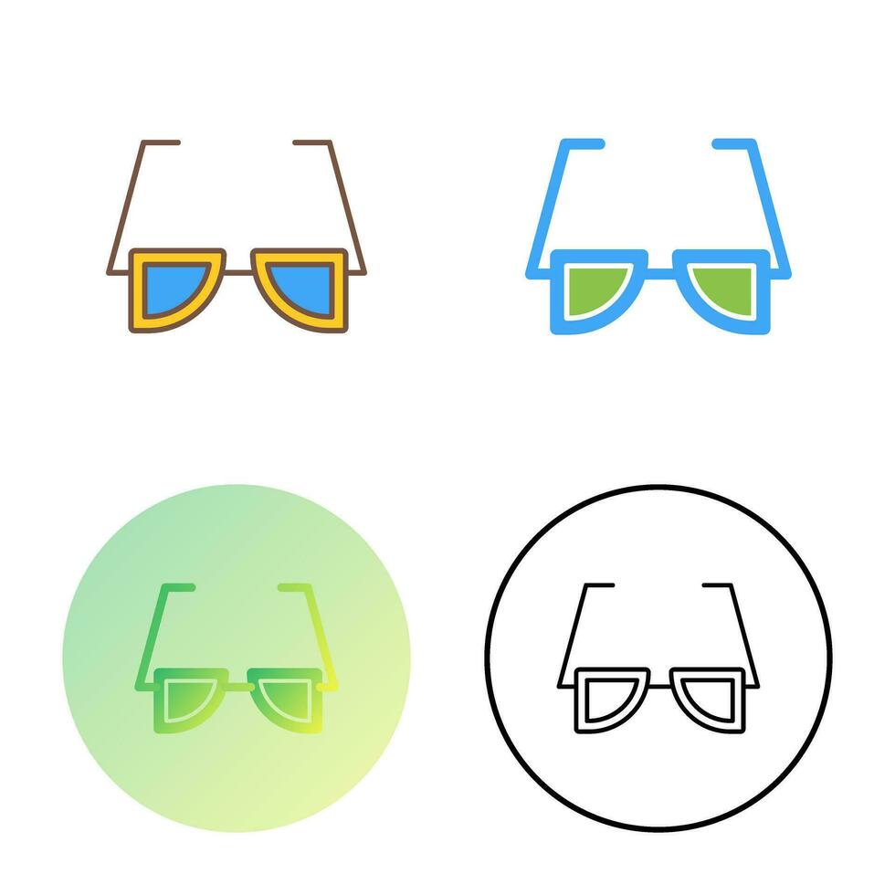 icono de vector de gafas de sol