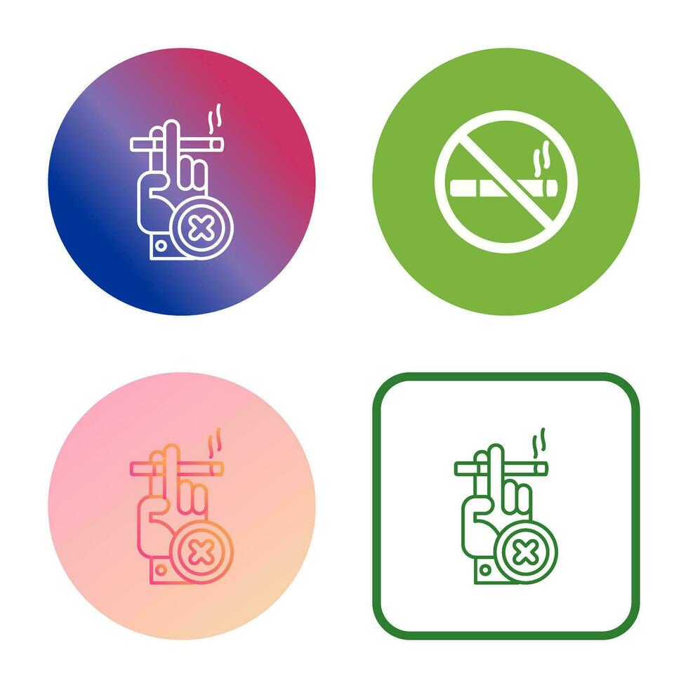 Quit Smoking Vector Icon