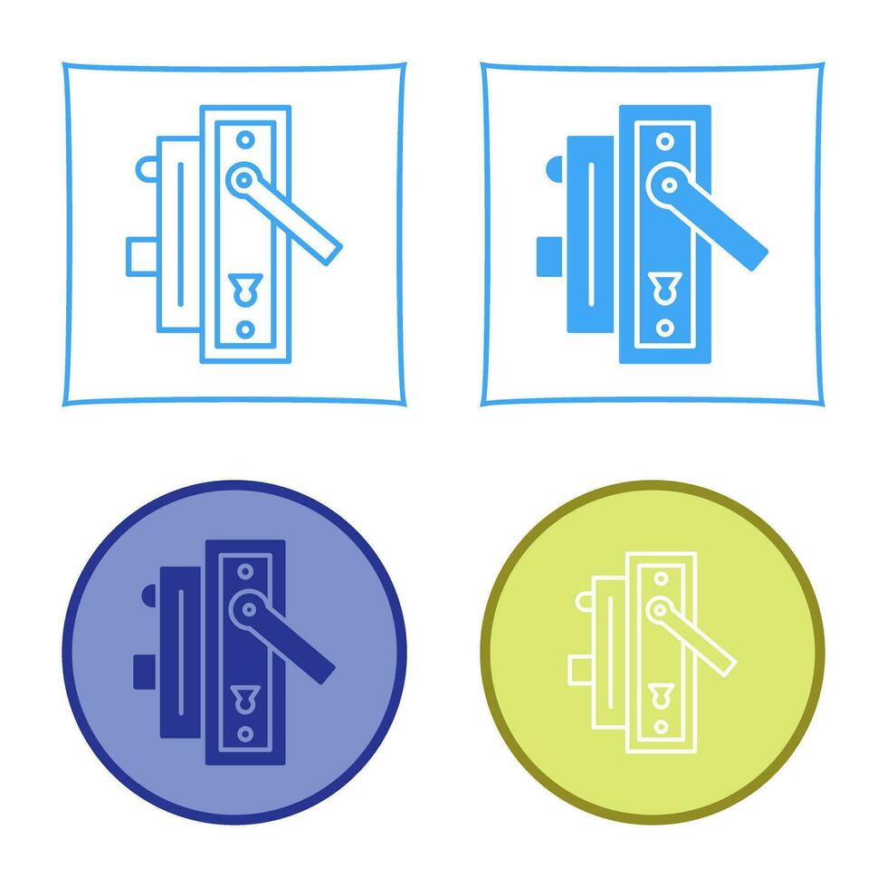 Door Handle Vector Icon