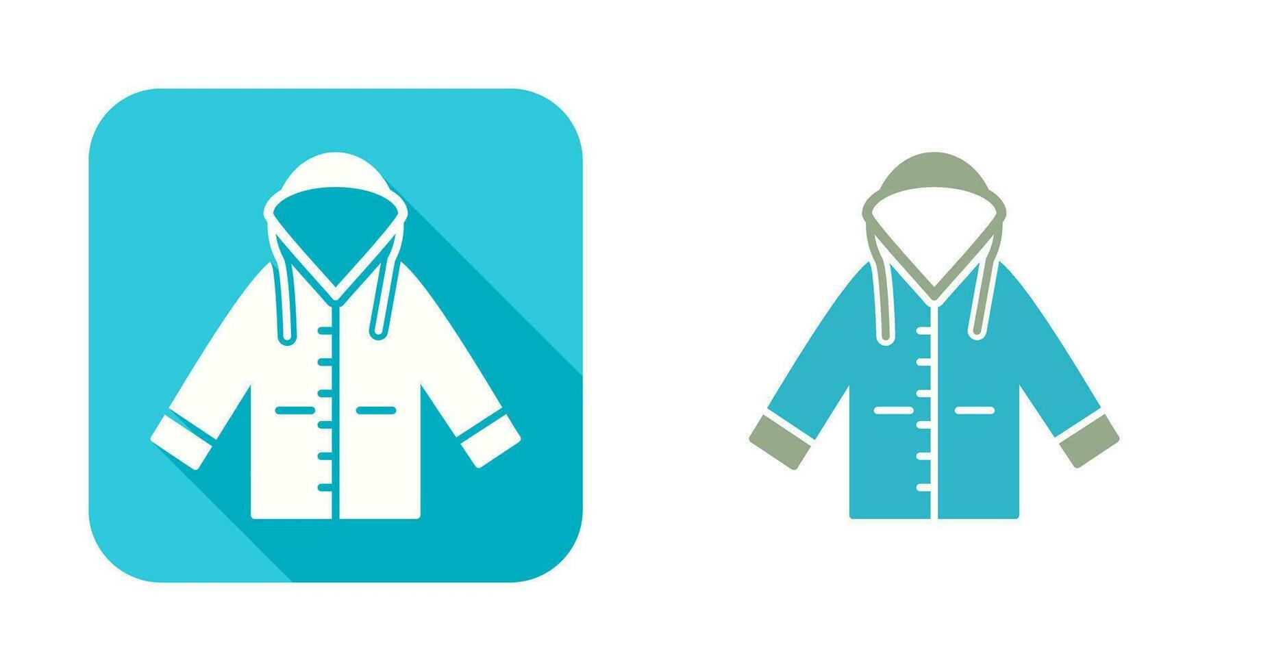Raincoat Vector Icon