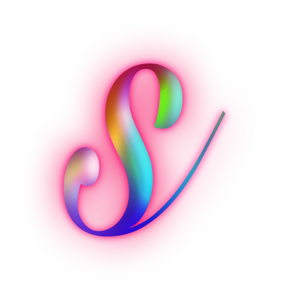 Pink light Alphabet 34128489 PNG