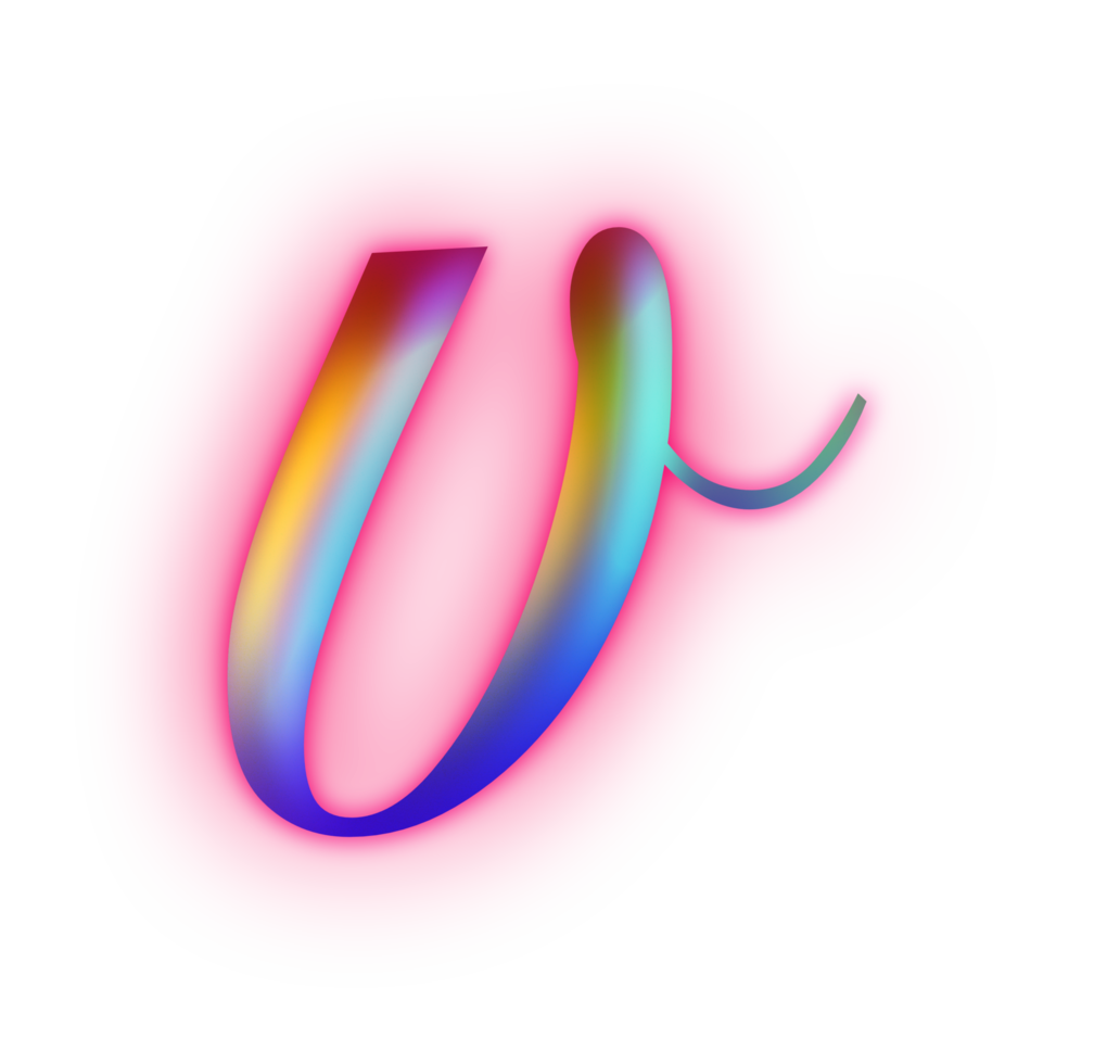 Pink light Alphabet 34128490 PNG