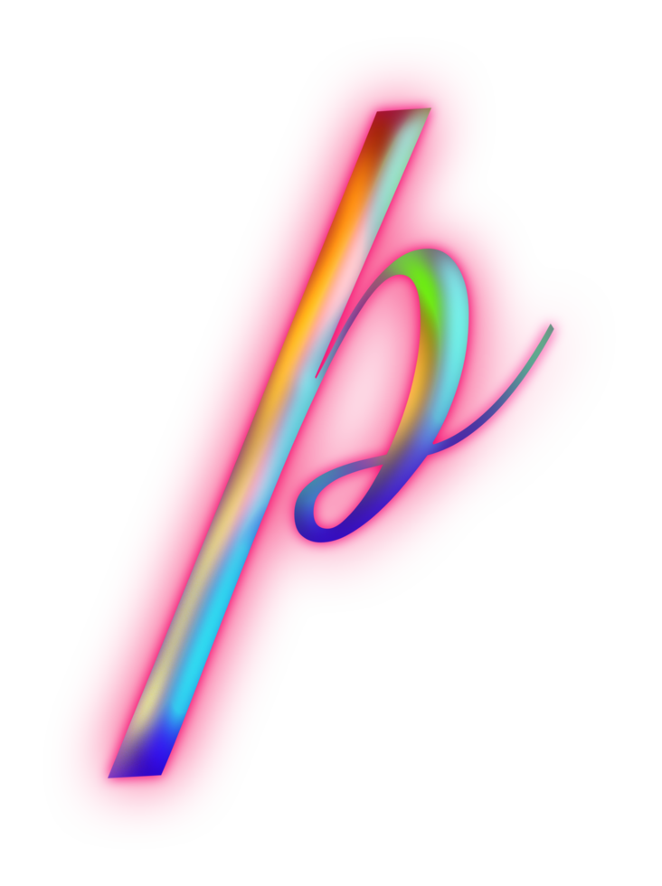 Pink light Alphabet 34128508 PNG