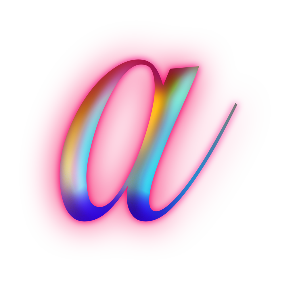 Pink light Alphabet 34128509 PNG