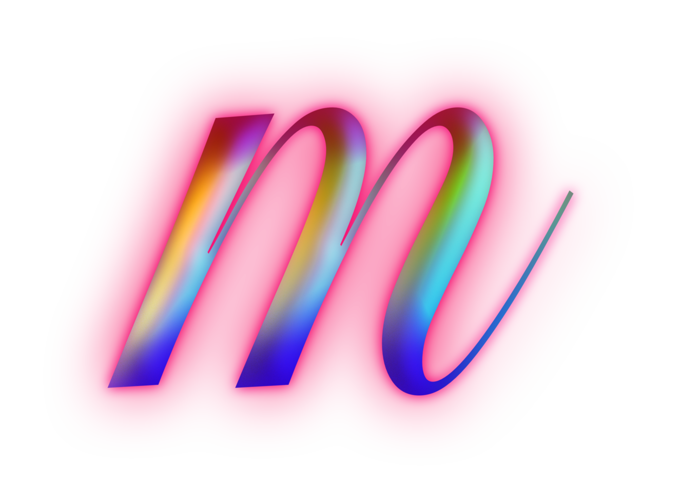 Pink light Alphabet png