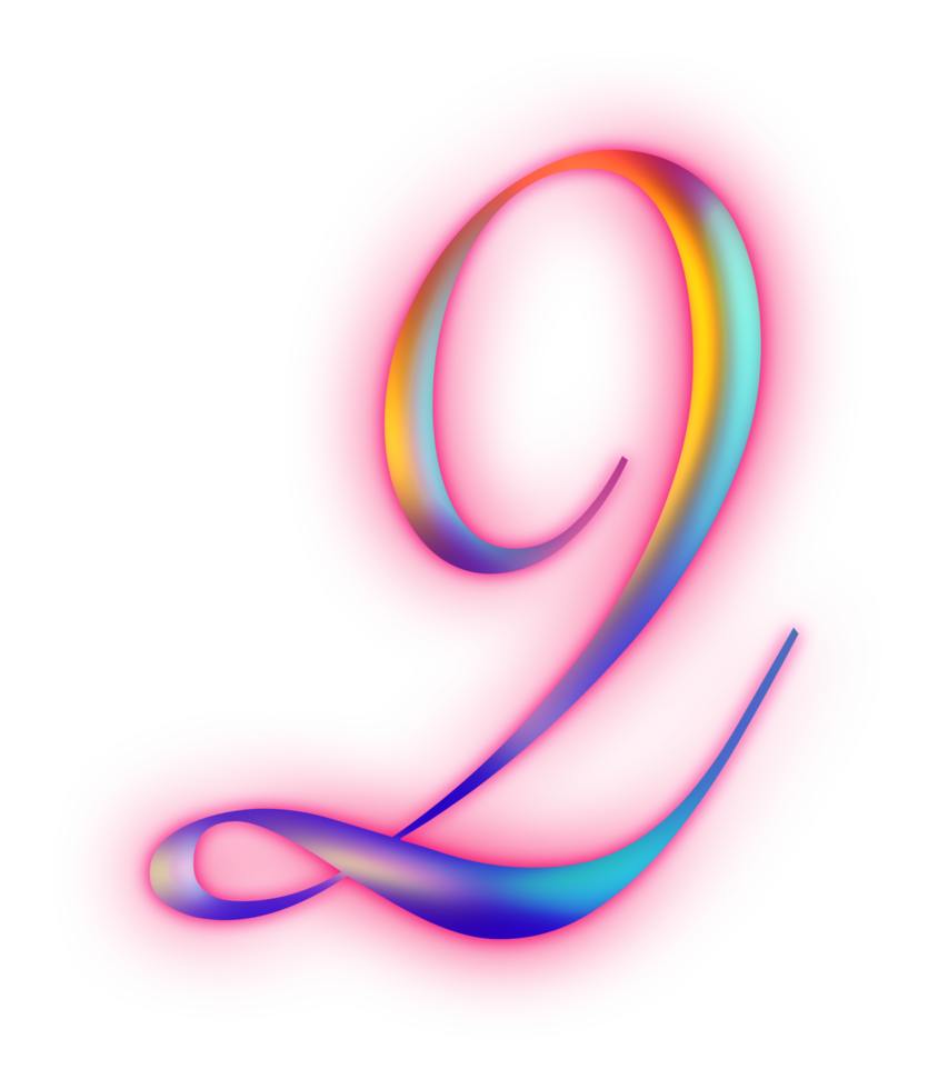 Pink light Alphabet 34128539 PNG