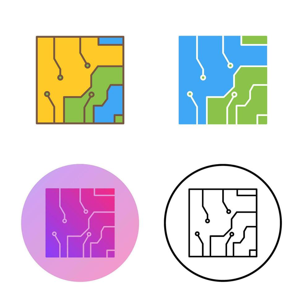 Electrical circuit Vector Icon