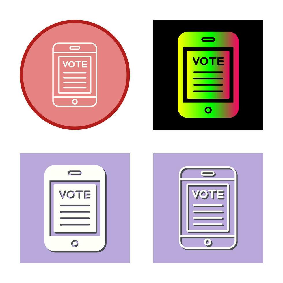 Vote Vector Icon