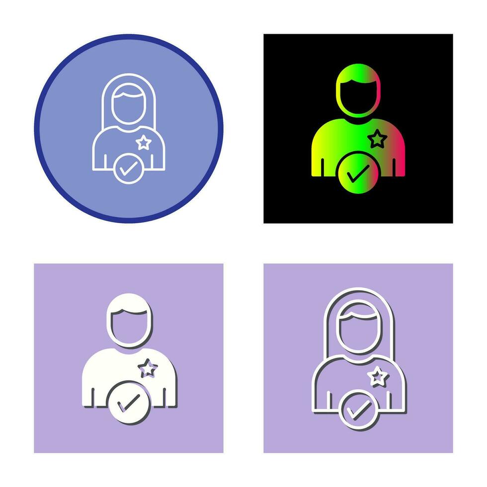 Candidate Vector Icon