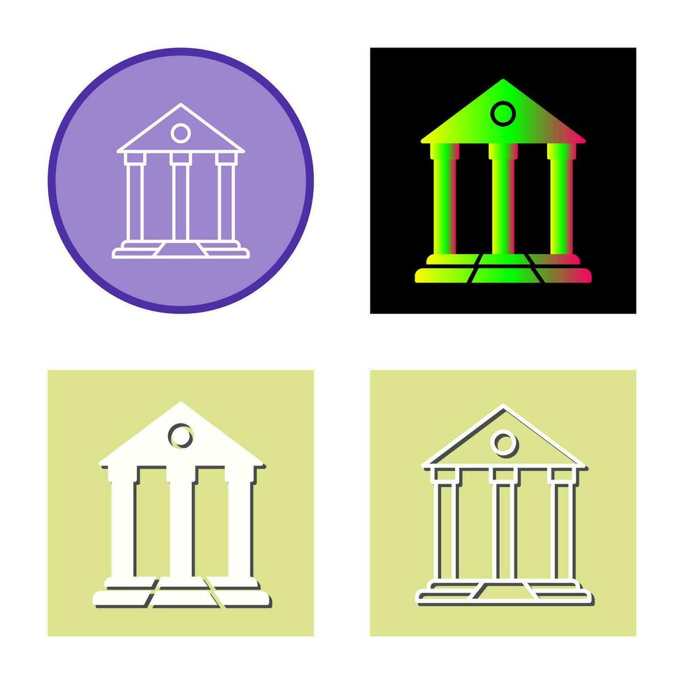 Parthenon Vector Icon