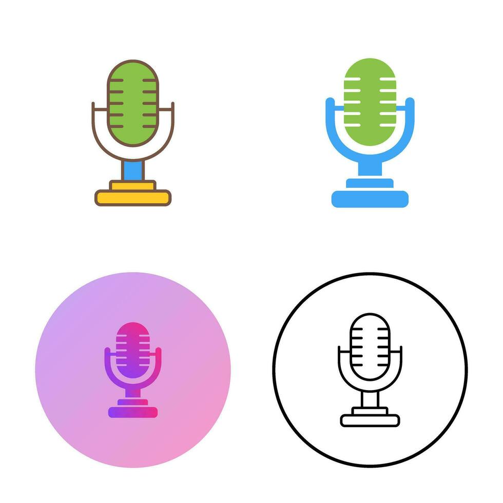 Microphone Vector Icon