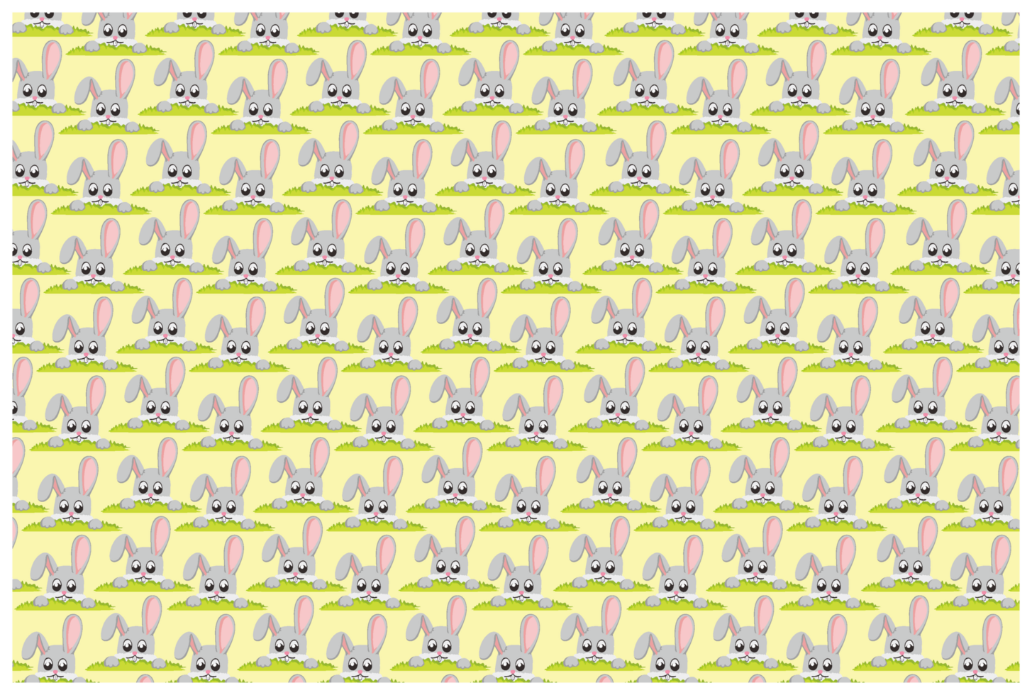 Easter Bunny Pattern Background png