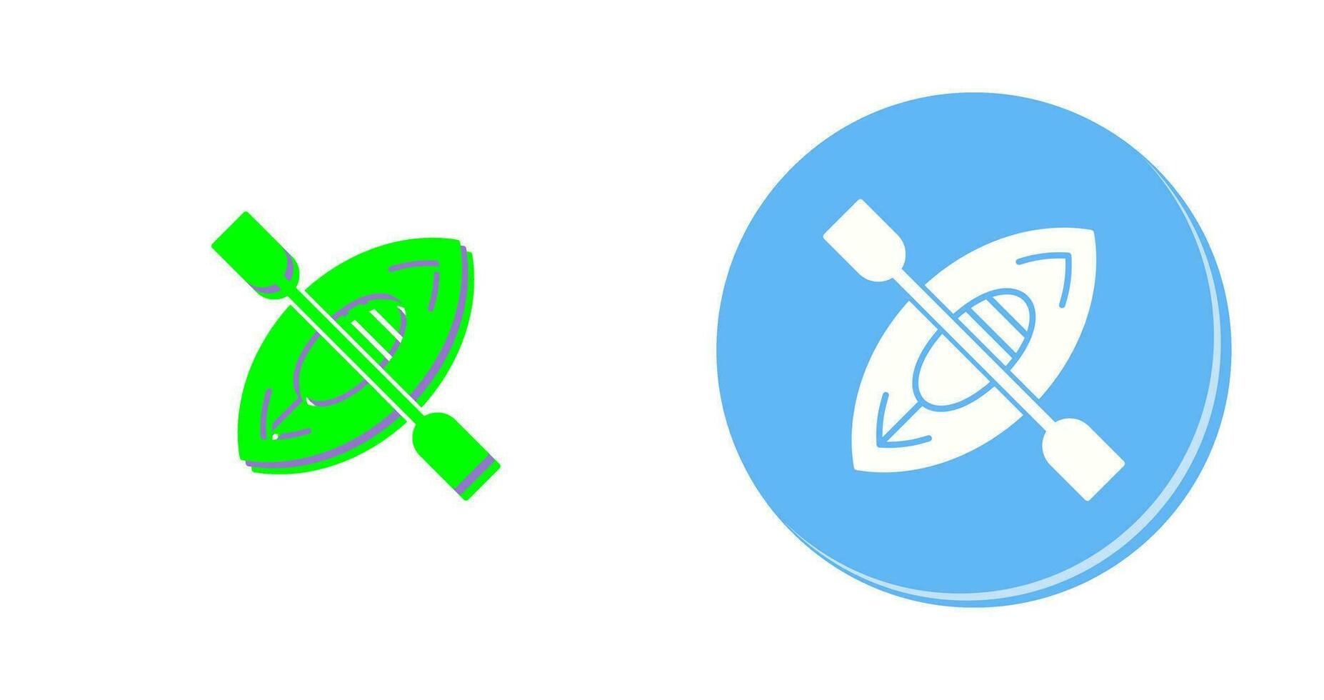 Kayak Vector Icon