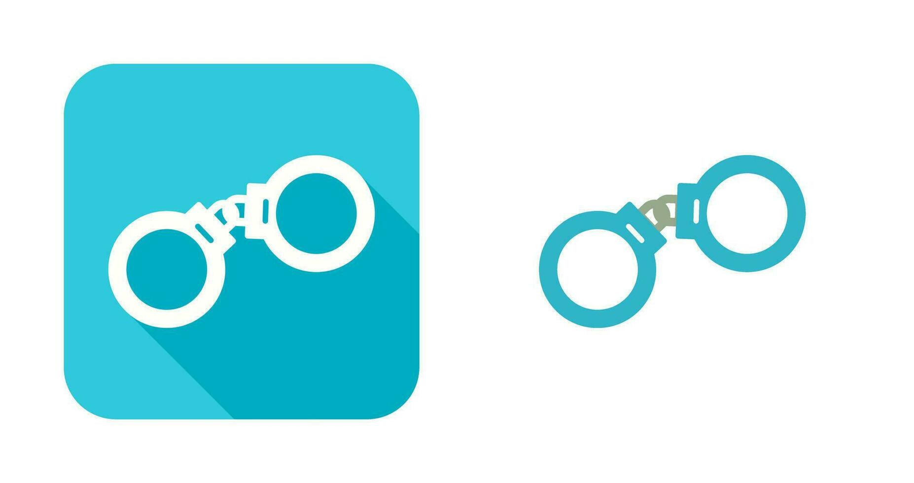 Handcuffs Vector Icon