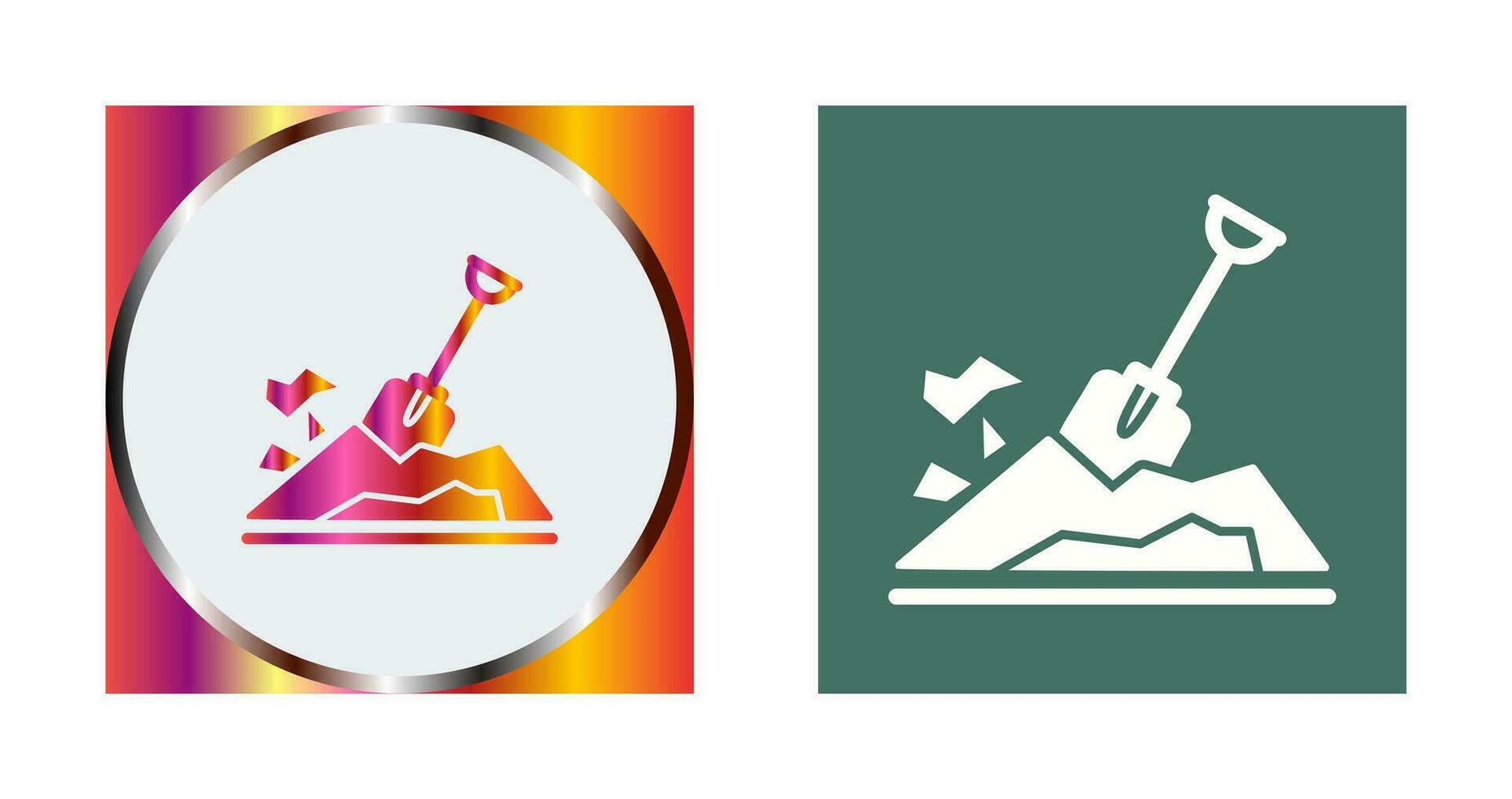 Digging Vector Icon