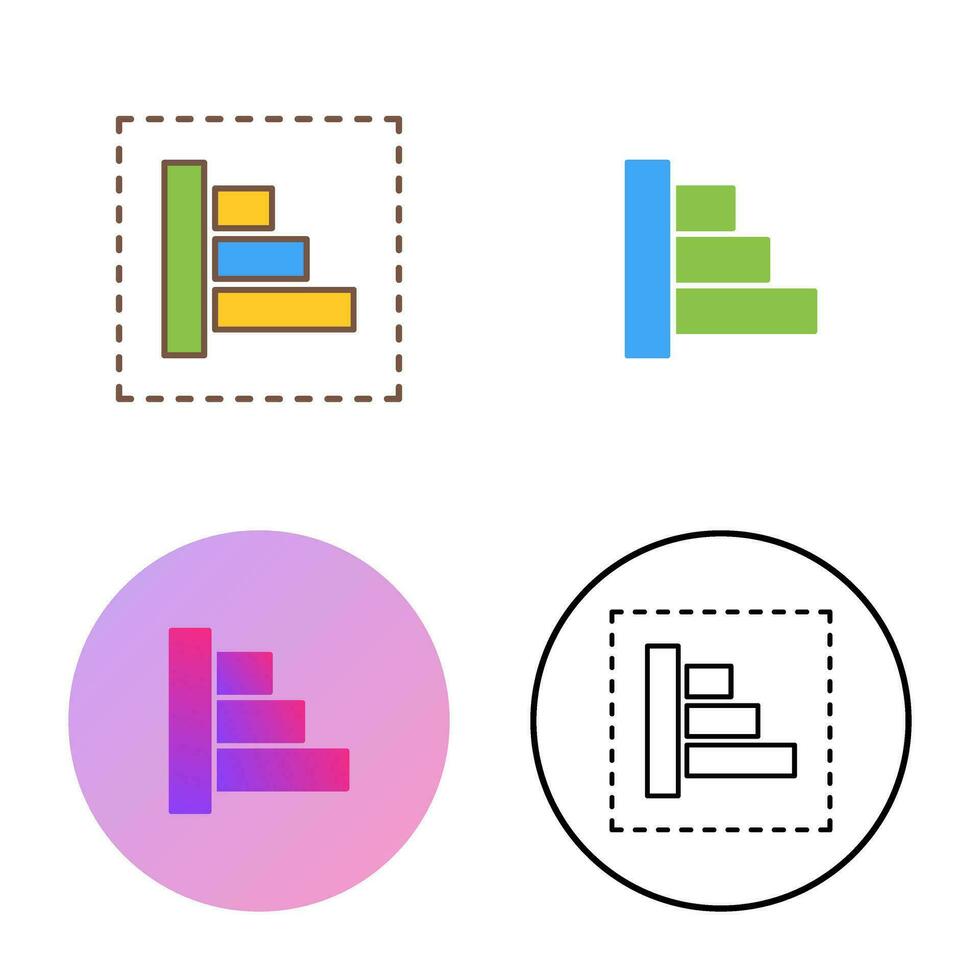 Object Alignment Vector Icon