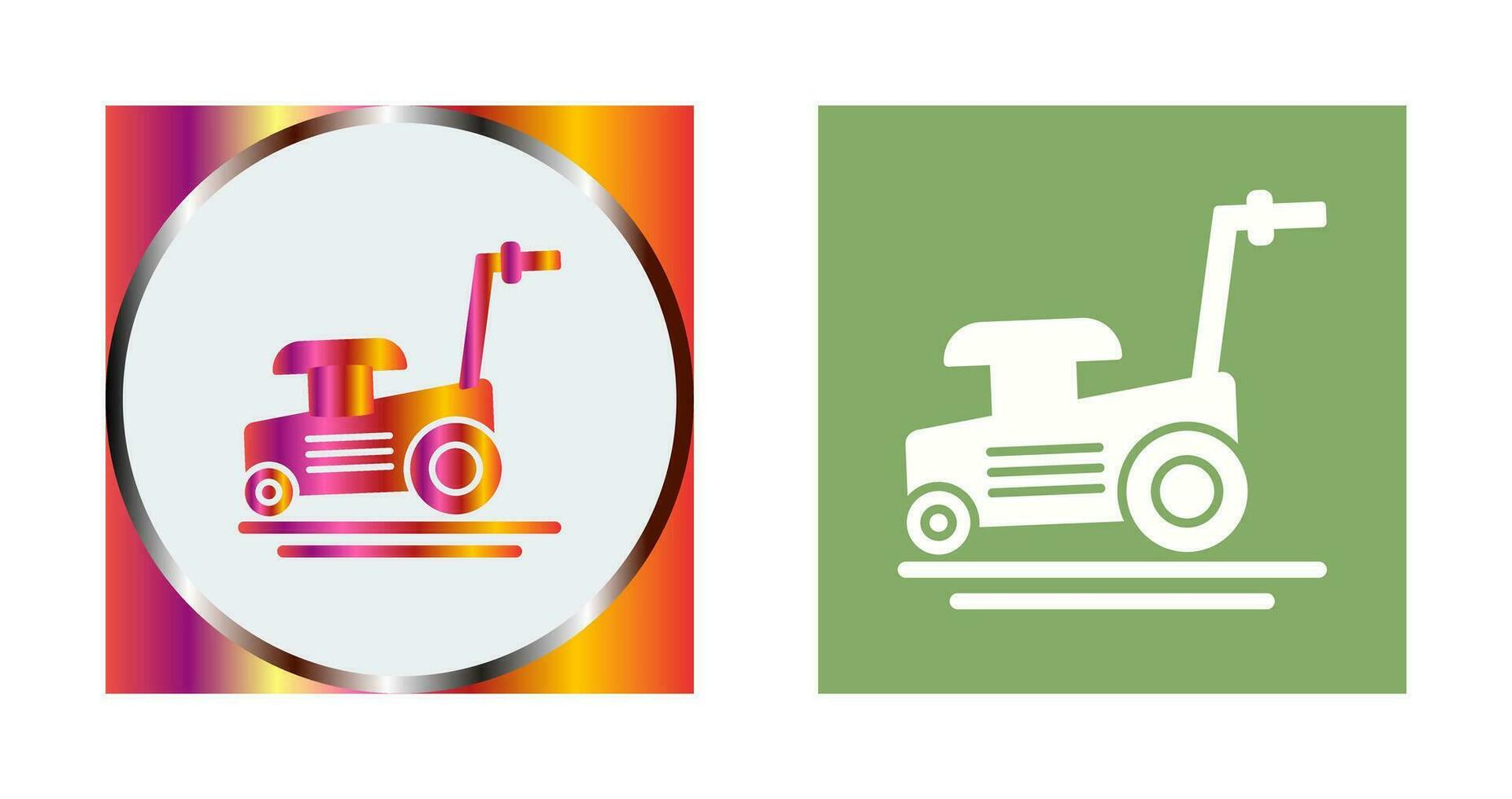 Lawn Mower Vector Icon